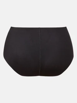 Anita Damen High Waist Panty - 2er Pack Pocket Panty in schwarz