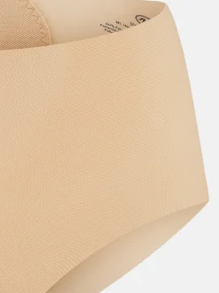 Anita Damen High Waist Panty - 2er Pack Pocket Panty in beige