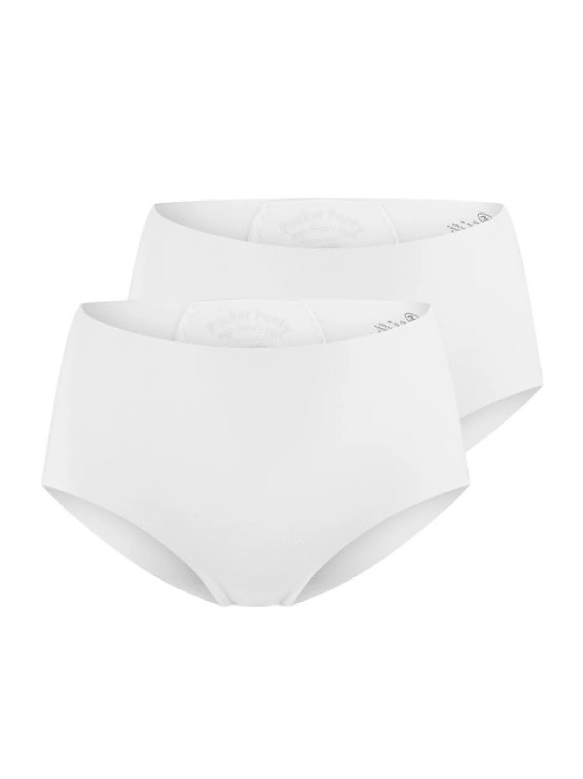 Anita Damen High Waist Panty - 2er Pack Pocket Panty in ecru beige