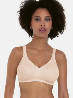 Anita Damen Komfort BH ohne Bügel - Leni in beige rosa