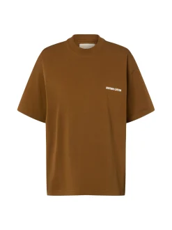 Another Cotton Lab Damen T-Shirt in nougat