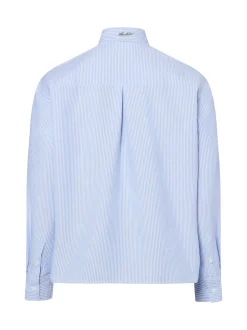 Another Cotton Lab Herren Hemd - Everyday Oxford in hellblau weiß
