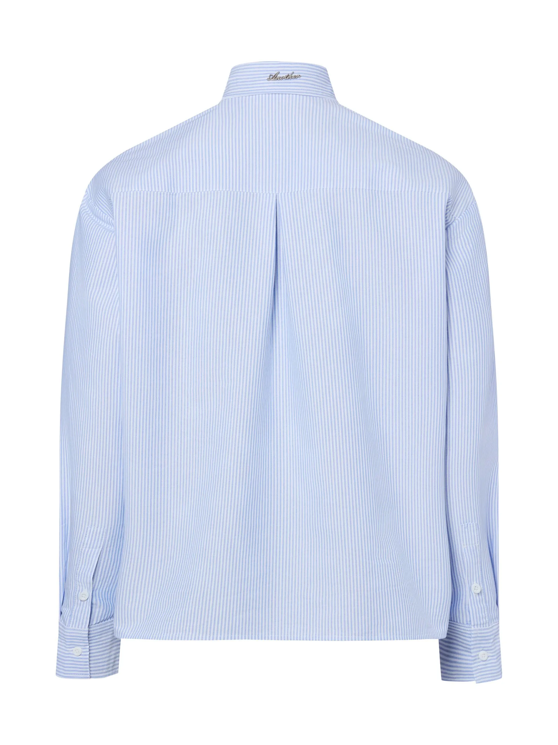 Another Cotton Lab Herren Hemd - Everyday Oxford in hellblau weiß