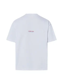 Another Cotton Lab Herren T-Shirt - Atelier Mediterraneao in weiß mehrfarbig