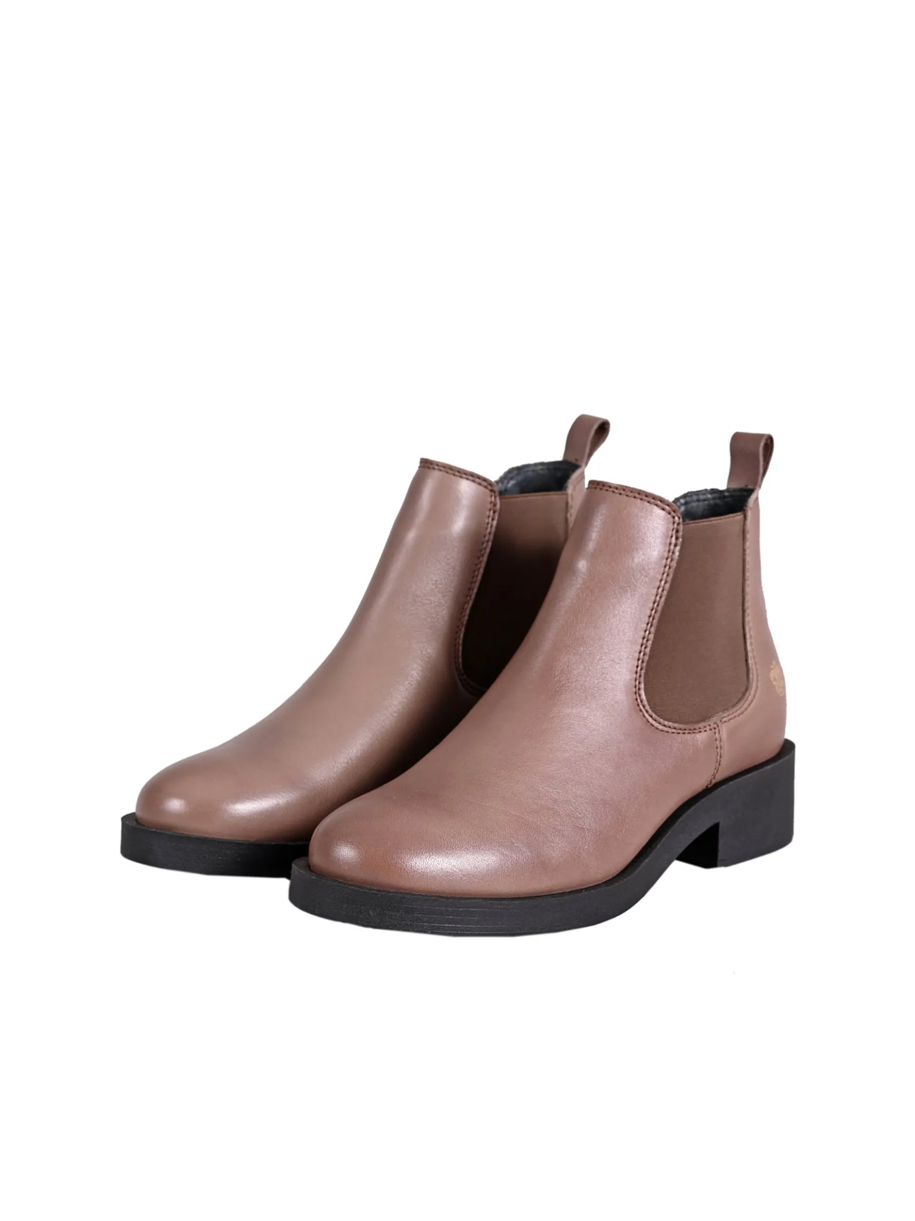Apple of Eden Damen Chelsea-Boots - SIMONE in taupe