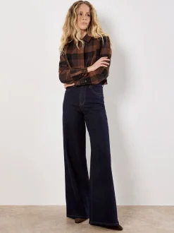 Apricot Damen Bluse in braun - Ärmel: langarm