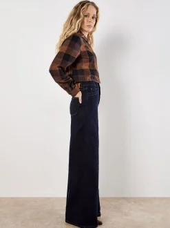 Apricot Damen Bluse in braun - Ärmel: langarm
