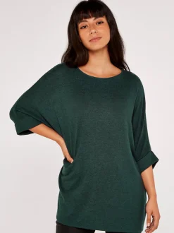 Apricot Damen Blusenshirt in grün - Ärmel: 3/4 Arm