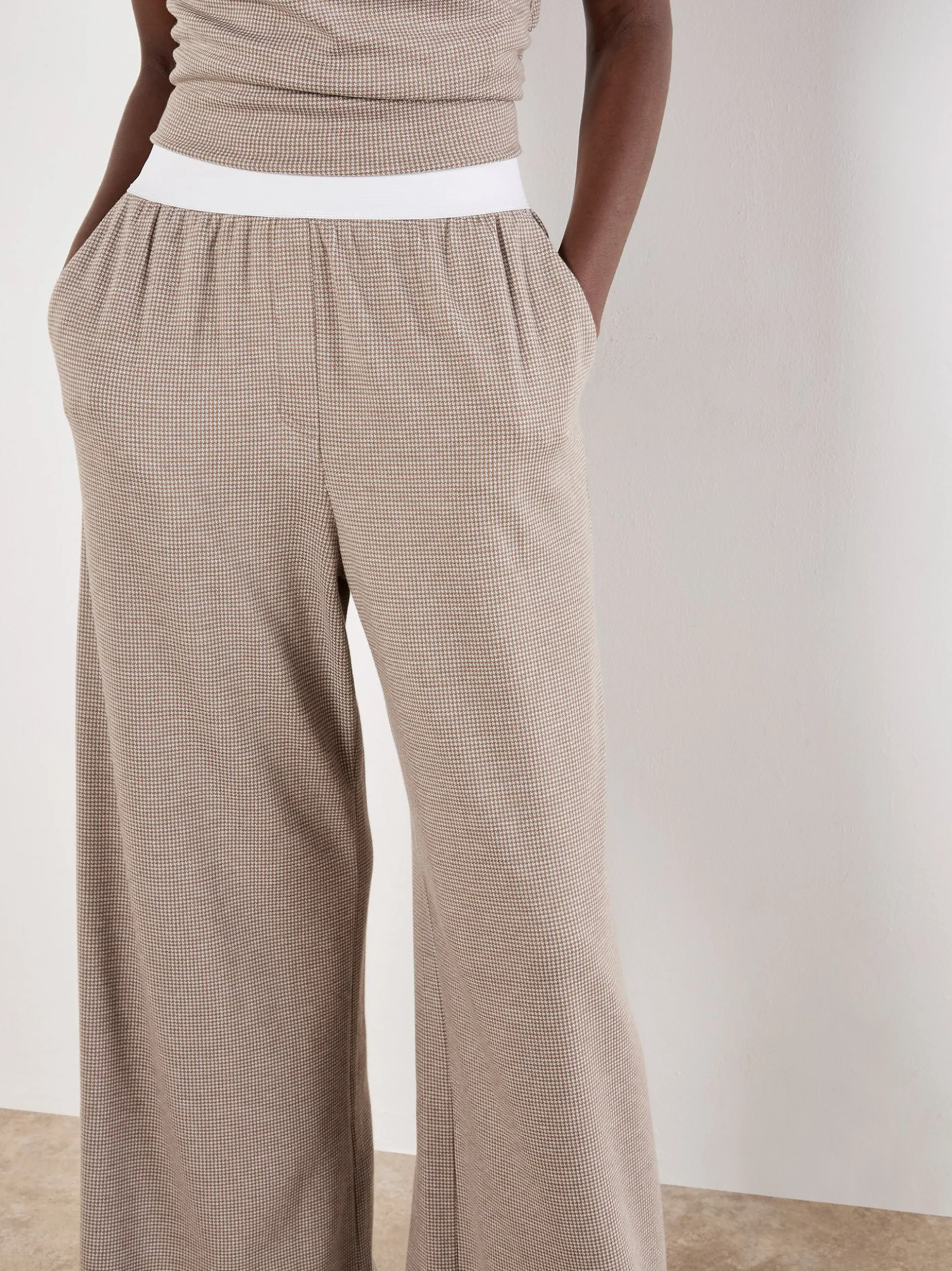 Apricot Damen Hose in beige - Länge: lang