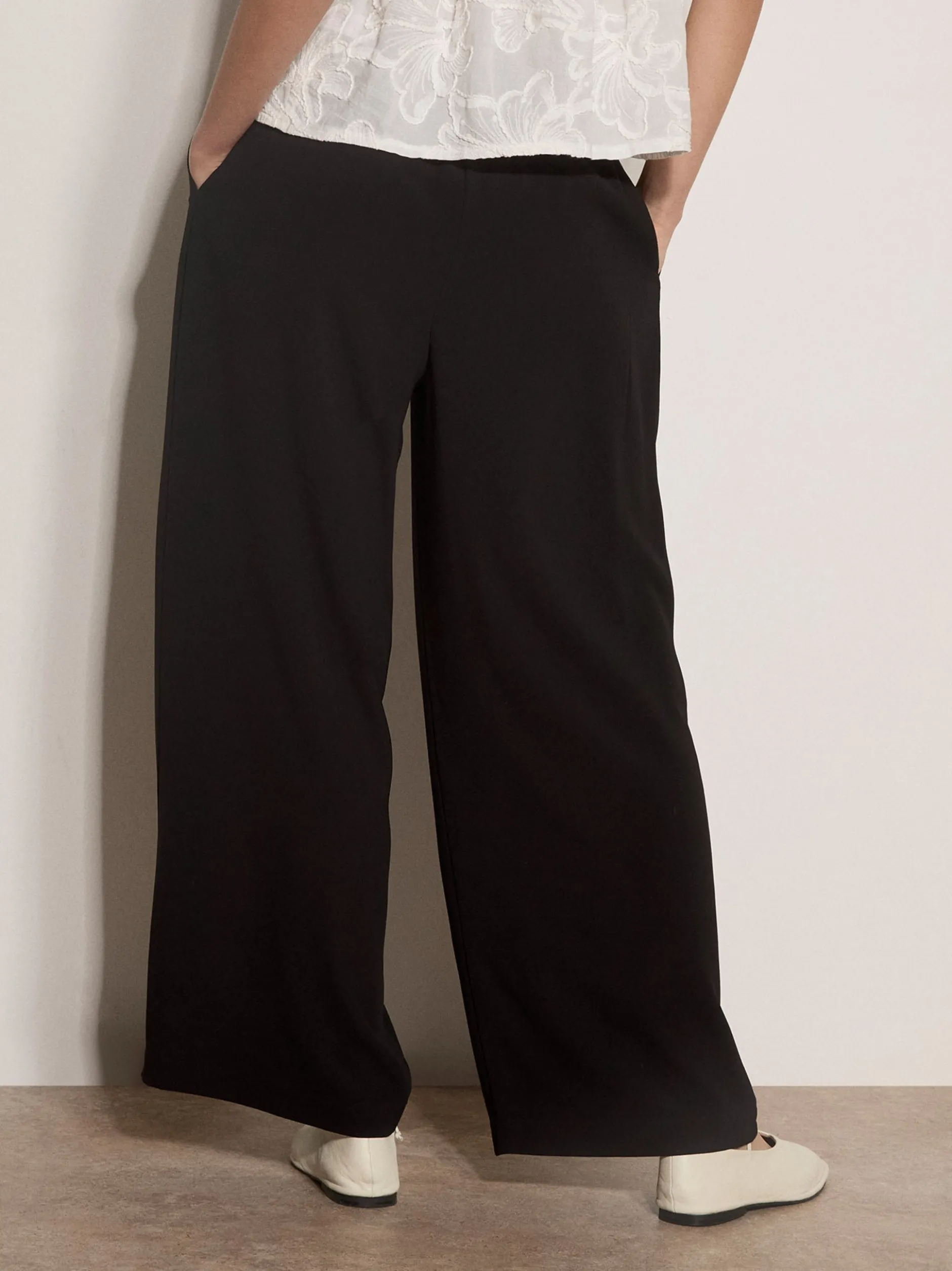 Apricot Damen Hose in schwarz - Länge: lang