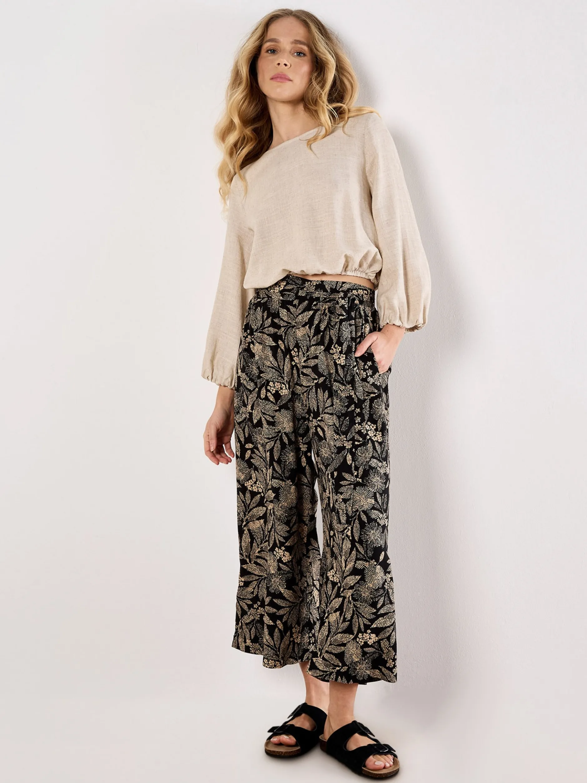 Apricot Damen Hose in schwarz - Länge: lang
