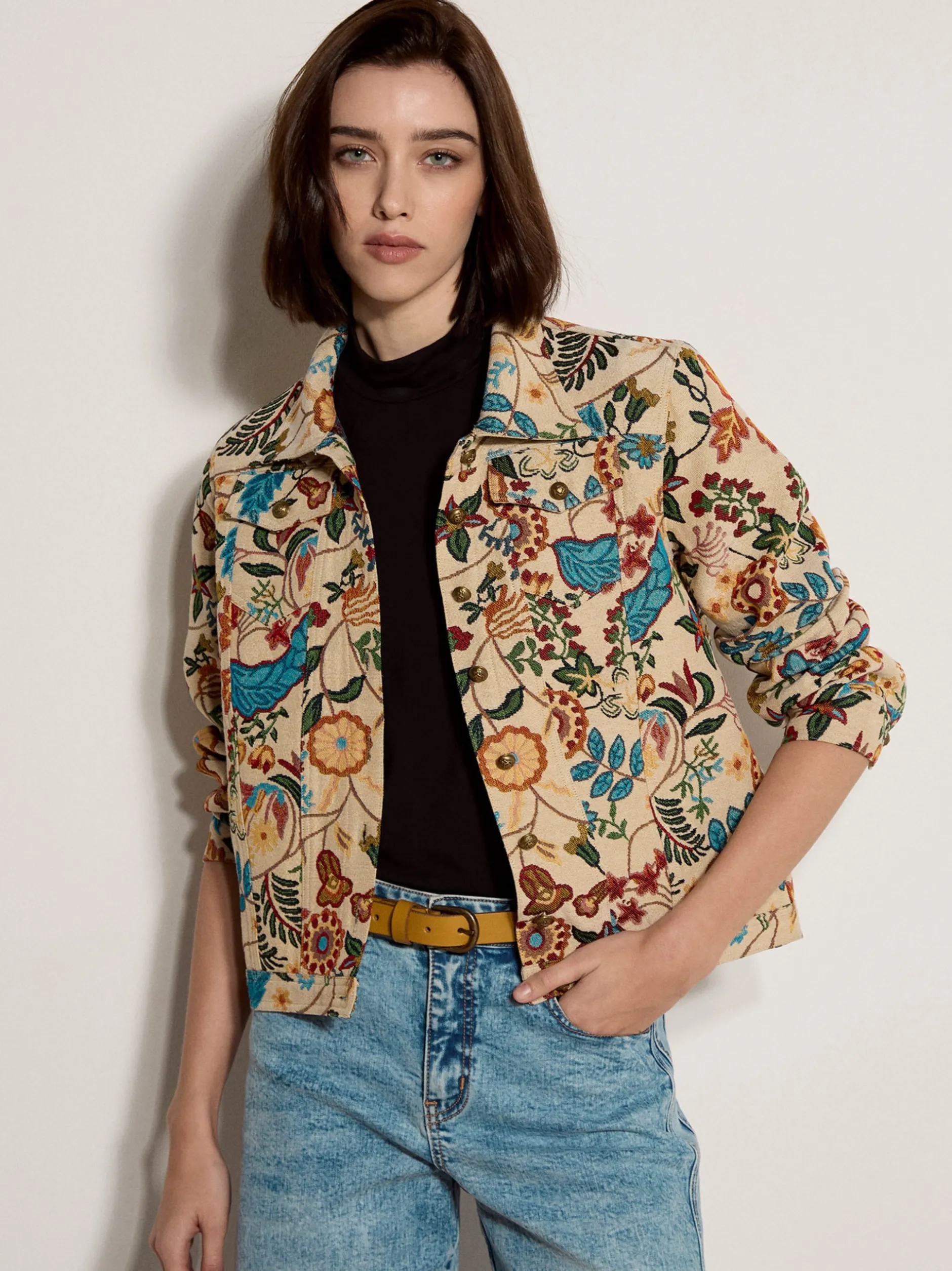 Apricot Damen Jacke in blau