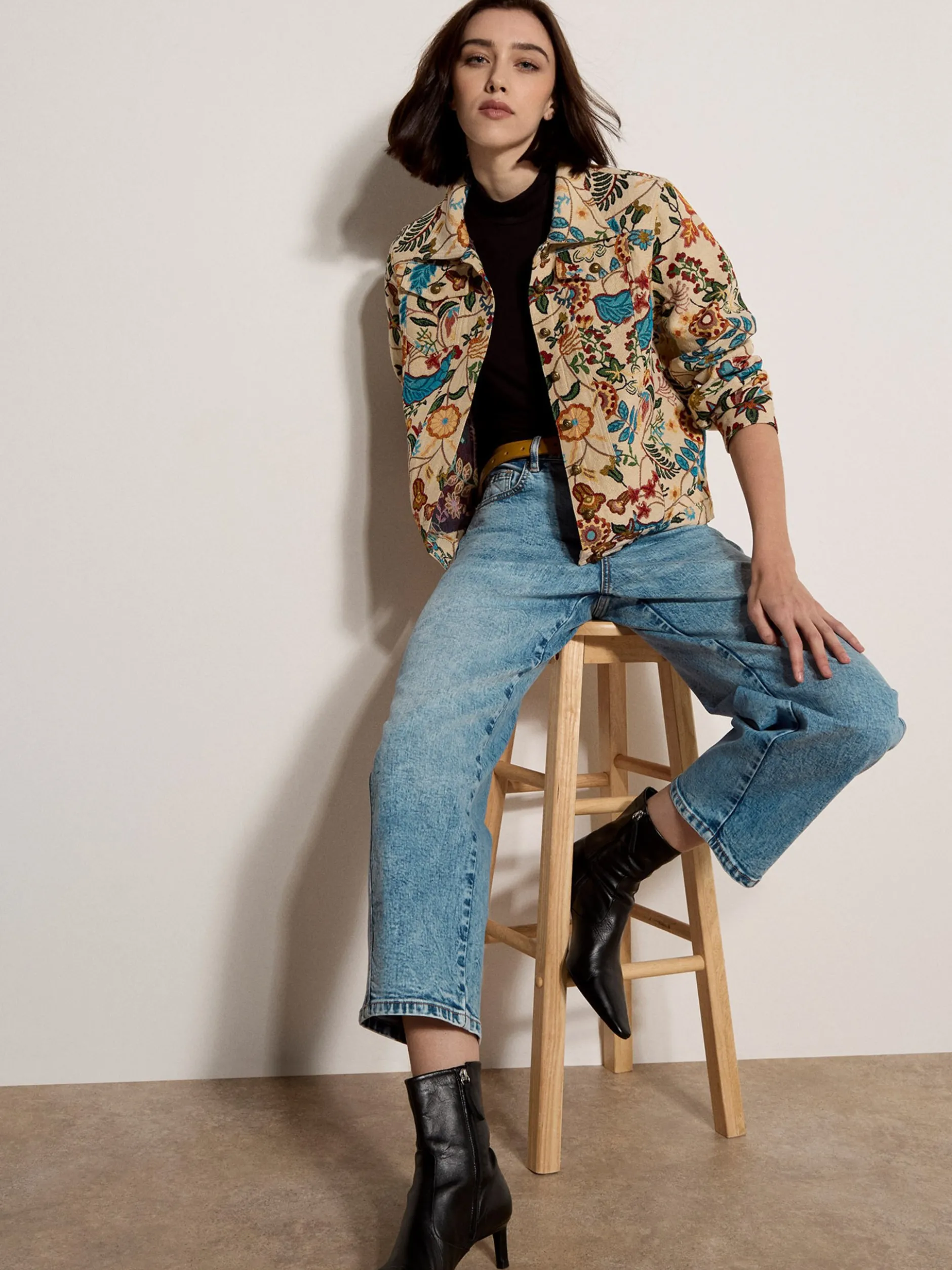 Apricot Damen Jacke in blau