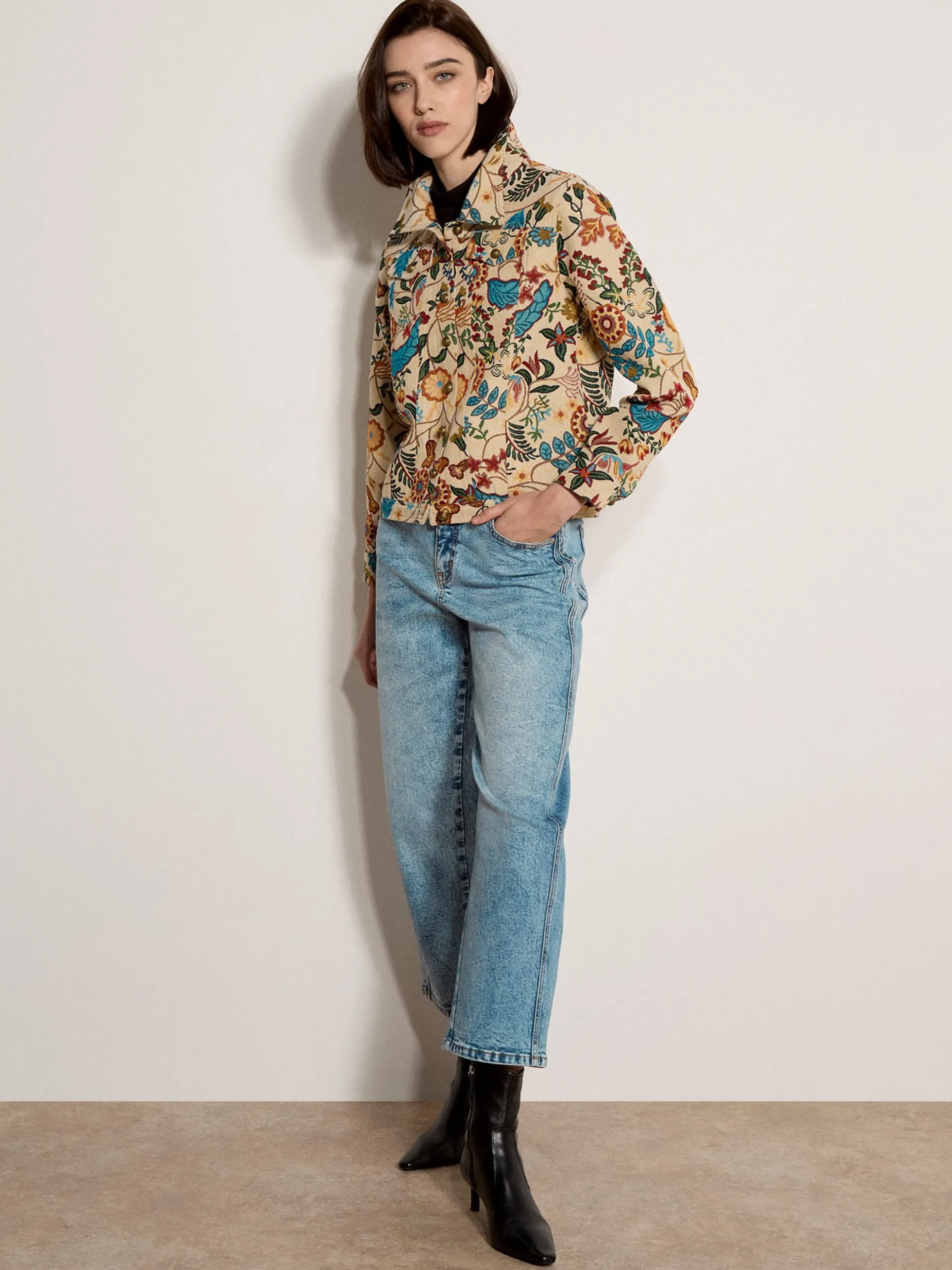 Apricot Damen Jacke in blau