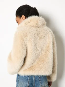 Apricot Damen Jacke in ecru