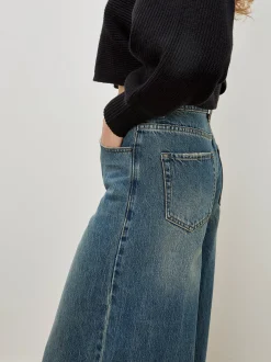 Apricot Damen Jeans in blau - Länge: lang
