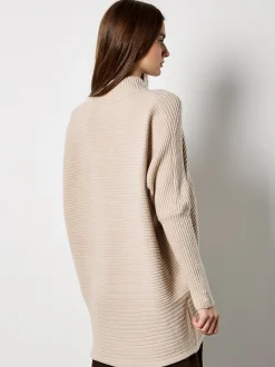 Apricot Damen Pullover in beige - Ausschnitt: Rundhals