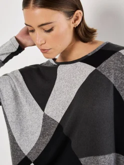 Apricot Damen Pullover in grau - Ärmel: langarm