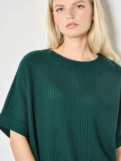 Apricot Damen Top in grün - Ausschnitt: Rundhals