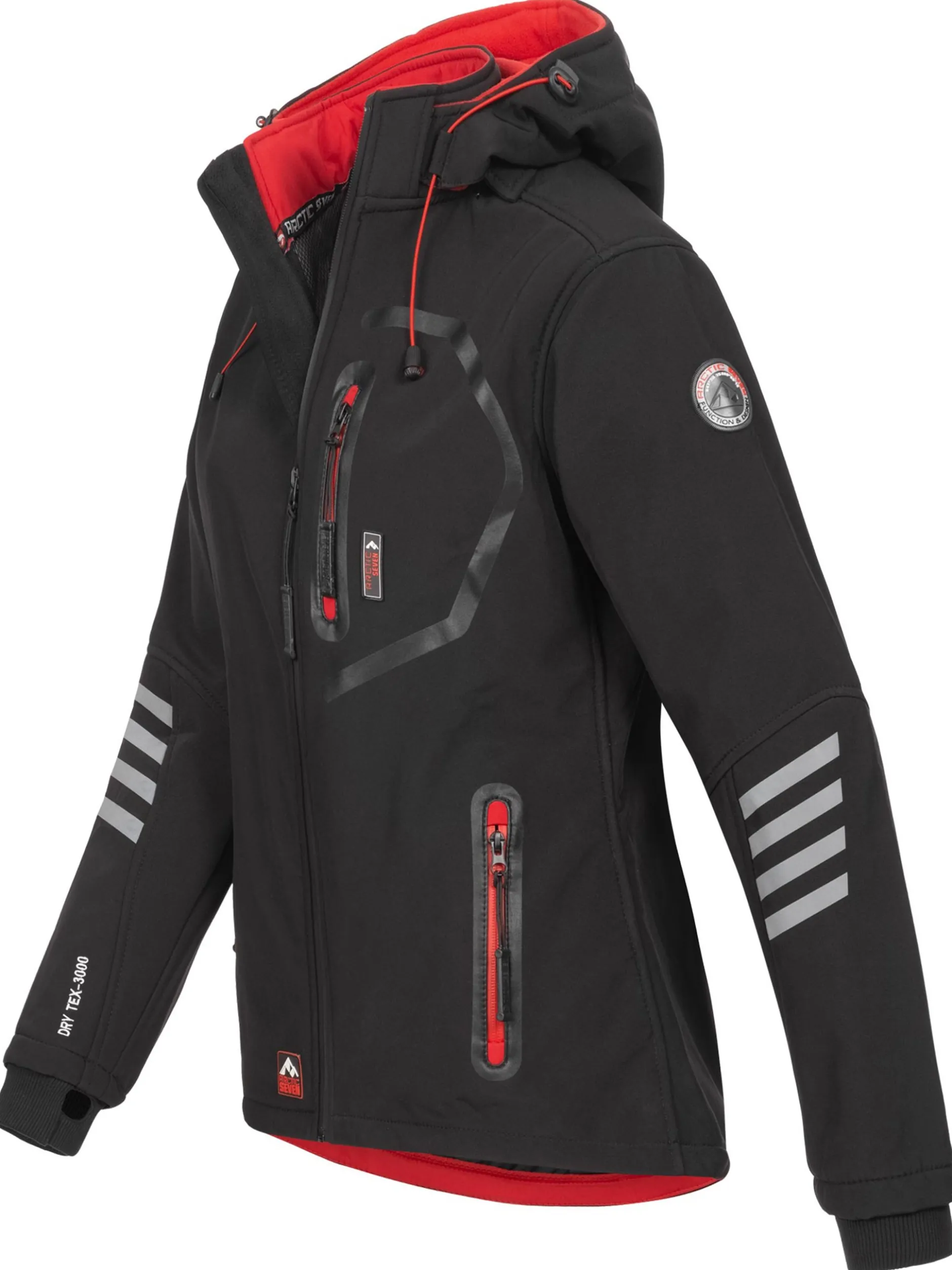 Arctic Seven Damen Softshelljacke - ASNicolia in rot