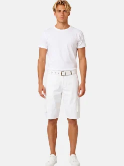 Arctic Seven Herren Cargoshorts - in weiß