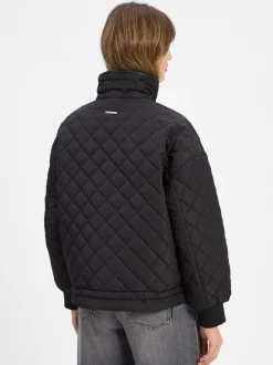 Armani Exchange Damen Steppjacke in schwarz