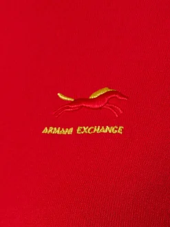 Armani Exchange Damen Strickpullover in rot