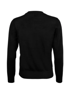 Armani Exchange Damen Strickpullover in schwarz