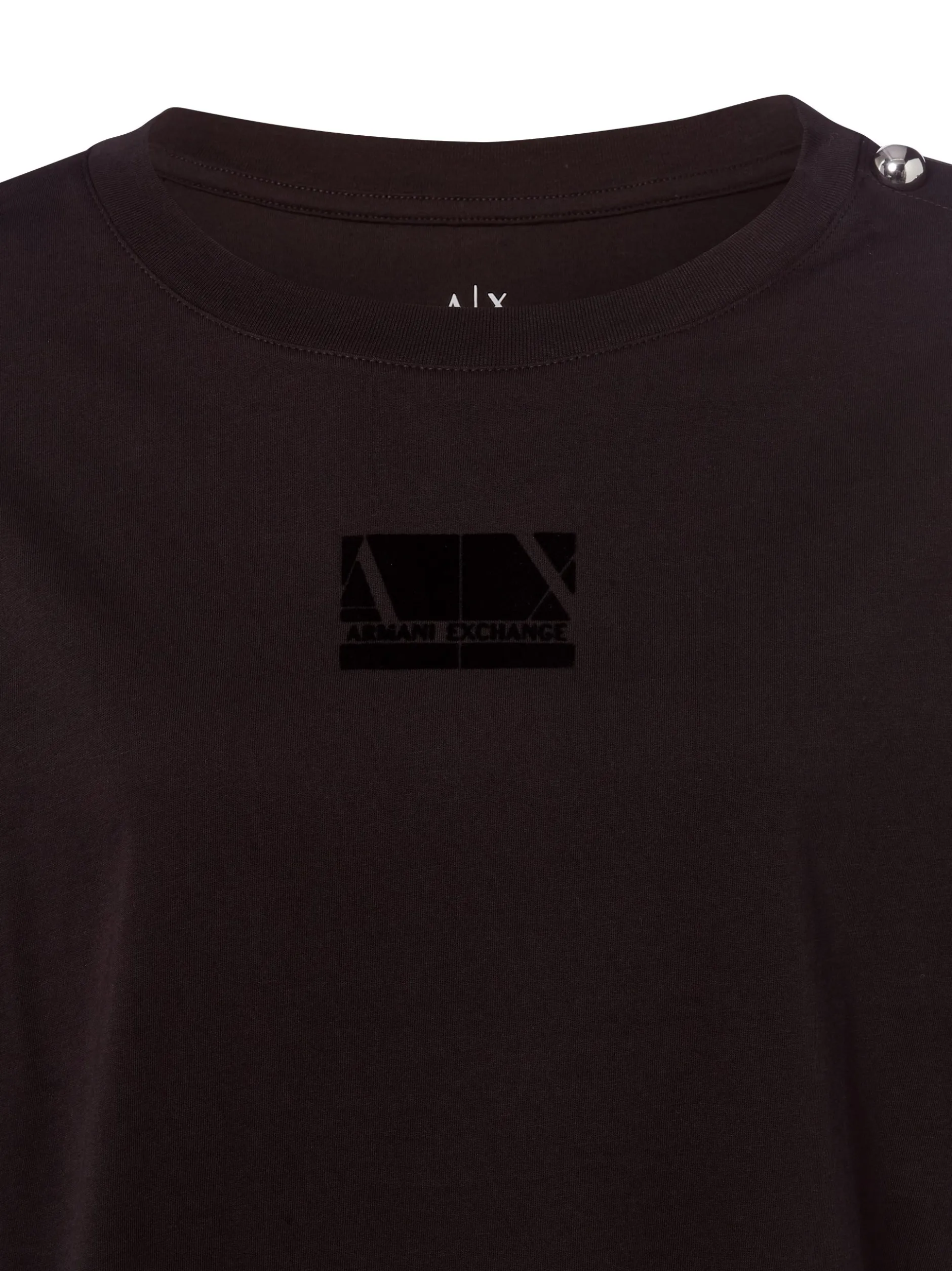 Armani Exchange Damen T-Shirt in schwarz