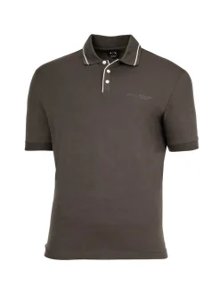 Armani Exchange Herren Poloshirt 1er Pack in anthrazit
