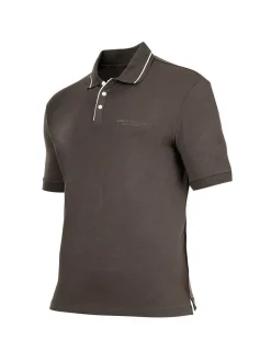 Armani Exchange Herren Poloshirt 1er Pack in anthrazit