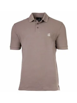 Armani Exchange Herren Poloshirt in beige