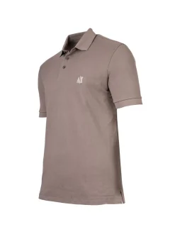 Armani Exchange Herren Poloshirt in beige