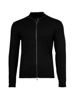 Armani Exchange Herren Strickjacke in schwarz