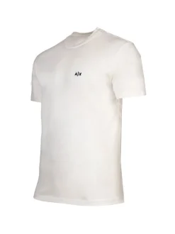 Armani Exchange Herren T-Shirt 1er Pack in weiß