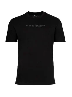 Armani Exchange Herren T-Shirt in schwarz