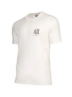 Armani Exchange Herren T-Shirt in weiß - Ärmel: kurzarm