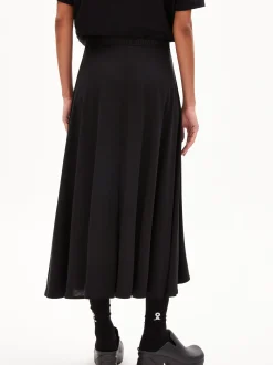 ARMEDANGELS Damen Jerseyrock - Ileniaa Laraa in schwarz