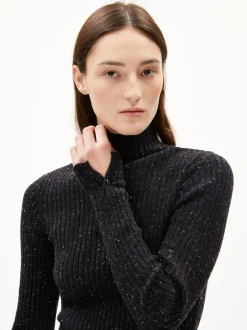 ARMEDANGELS Damen Pullover - Alaania in schwarz