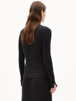 ARMEDANGELS Damen Pullover - Alaania in schwarz