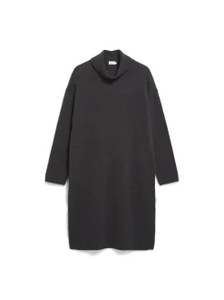 ARMEDANGELS Damen Strickkleid aus Wolle - Aradiaa in anthrazit