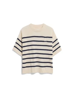 ARMEDANGELS Damen Strickshirt in beige marine