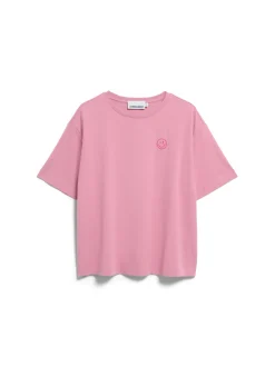 ARMEDANGELS Damen T-Shirt - Giannaa Difference in altrosa