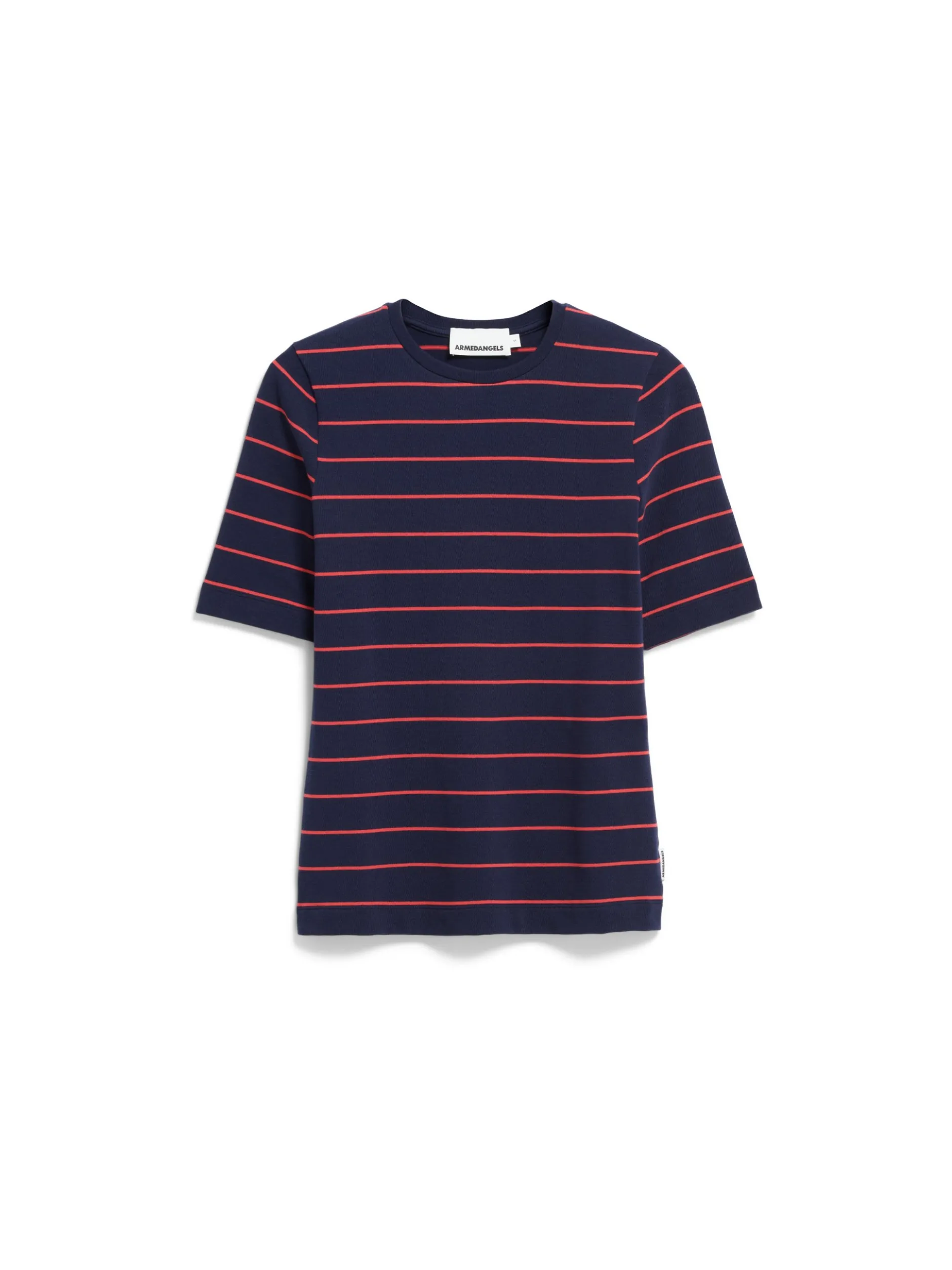 ARMEDANGELS Damen T-Shirt - Jaanisara in marine rot