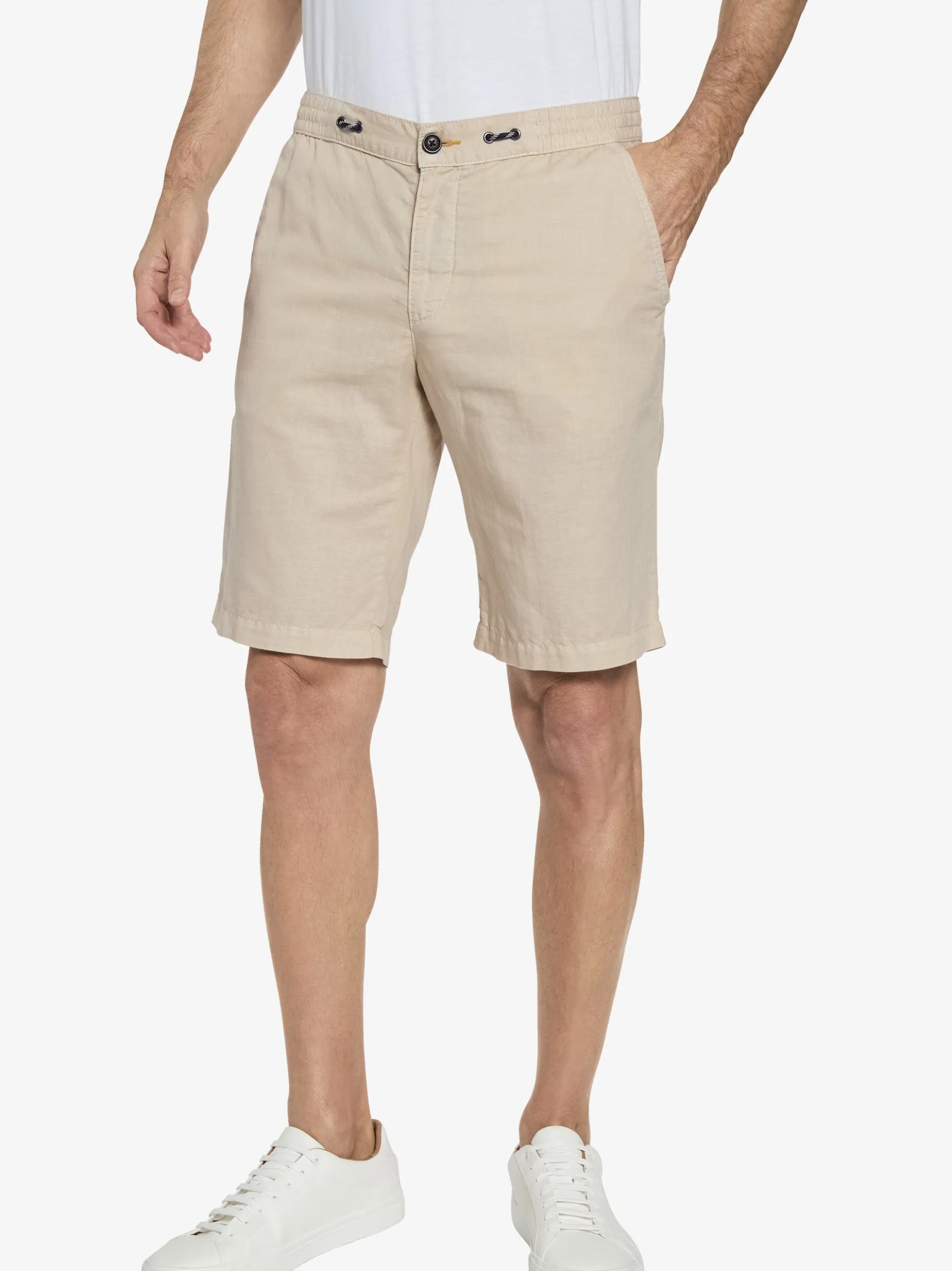 BABISTA Herren Bermuda - VIENTINO in beige - Länge: kurz