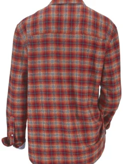 BABISTA Herren Flanellhemd - FLOREVERTI in rot
