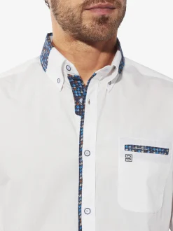 BABISTA Herren Hemden - MATIAS im 2er-Pack in weiß blau