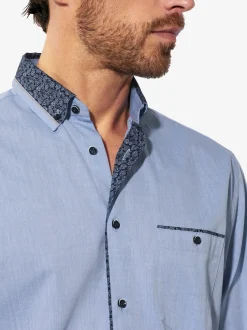 BABISTA Herren Hemd - ROMANTENTO in blau