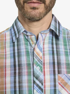 BABISTA Herren Kurzarmhemd - BELLAVELLI in blau