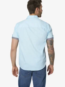 BABISTA Herren Kurzarmhemd - CARVILI in blau